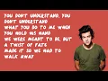Lagu Happily - One Direction (Lyrics)