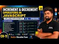 Increment Decrement Operators in JavaScript Explained with Examples -