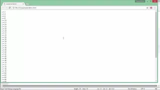 JavaScript - For Loop