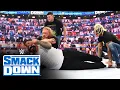 Edge gets some help from The Mysterios against Roman Reigns and The Usos SmackDown July 9 2021