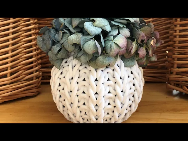 Rib Knit Round Bowl video thumbnail