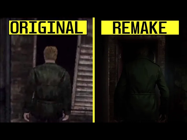 Silent Hill 2 Remake vs Original Early Graphics Comparison | State of Play 2024