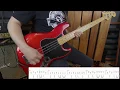 Post Malone - Circles bass cover play-along with tabs