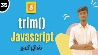 trim Method In JavaScript In Tamil JavaScript String Methods In Tamil