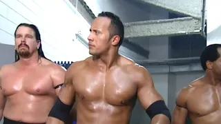 The Rock APA Vs Chris Benoit Edge Christian - RAW IS WAR