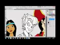 ART AND ANIMATION Peter Pan in Journey to Neverland Poster SPEEDPAINT