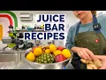 Juice Bar Recipes