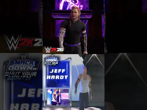 Jeff hardy WWE 2K26 Vs WWE SmackDown! Shut Your Mouth!