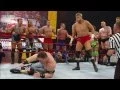 John Cena Randy Orton battle the entire Raw roster Raw March 17 2008