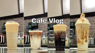 Target Starbucks Cafe Vlog Fall Drinks ASMR