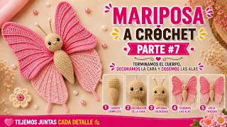 🦋 ¡El Patrón de Mariposa que Puedes Usar Una y Otra Vez! 🧶 | Parte 7