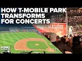 How T-Mobile Park transitions from baseball paradise to rocking concert venue