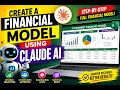 Create a Complete 3-Statement Financial Model with Claude AI SaaS Financial Model from Scratch