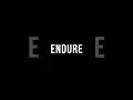 Meaning of endure
