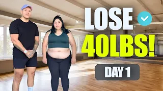 Day 1 Cardio To Lose Weight NO EQUIPMENT