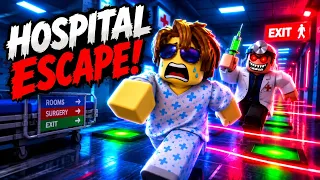 I Tried to Escape the Horror Hospital… 😱🏥 | Roblox Hospital Obby