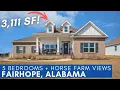 Spacious Upgraded Home for Sale in FAIRHOPE Backyard Farm Views Luxury Finishes
