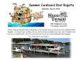Summer Cardboard Boat Regatta at Hidden Treasure Tiki Bar Grill Port Orange FL 16