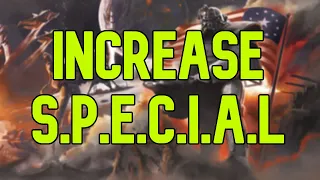 Increase S P E C I A L Stats - Fallout 4 Console Command