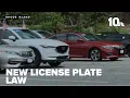 New Rhode Island law allows some drivers to go without front license plate