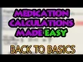 How To Do Medication Dosage Calculations Basics