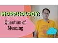Morphemes