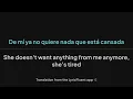 Peso Pluma - Daño Lyrics English Translation - ft Tito Double P - Spanish and English Dual Lyrics