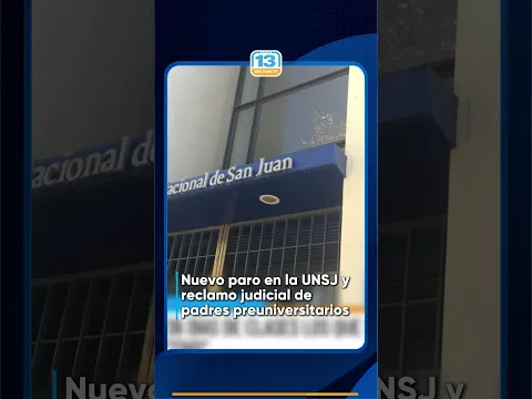 Nuevo paro en la UNSJ y reclamo judicial de padres preuniversitarios