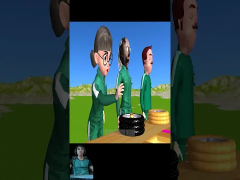 Scary Teacher 3D vs Squid Game Put in Key Wooden Wheel Rolling Challenge #shorts