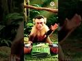 Download Lagu “From jungle beats to viral streets — meet DJ Banana, the funkiest monkey alive!” 🎶🐒💚 #junglemusic