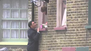Exclusive Tom Hardy Kisses Emily Browning While Filming Legend