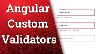 Angular custom validators - practical guide