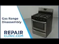 Frigidaire Gas Range Disassembly Model FFGF3052TSA