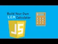 lcm calculator with JavaScript Simple js project