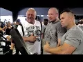 Peter Edgette 606lb Raw Bench Press Bill Kazmaier Interview