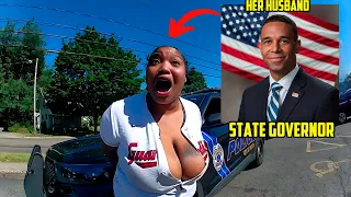 A Routine Stop Turns Humiliating for a Black Woman — Officers Shocked by Her Husband