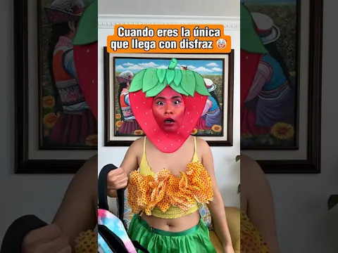 AsΓ quedΓ© π€‘ Fruti disfraz ππ #shorts#humor #tiktokvideo#comedia #funny #fyp