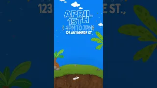 Sonic Birt ay Invitation template