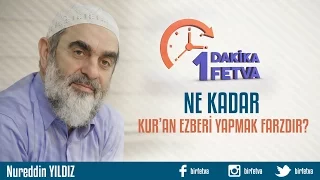Ne kadar Kur'an ezberi yapmak farzdır?