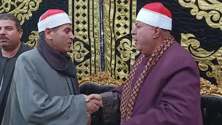 الشيخ احمد سالمان العصر عزاء حرم المرحوم الحاج نصر الدين جاويش كفر سرسموس الشهداء المنوفيه 