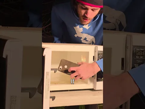 Microwaving a Phone While It's Recording