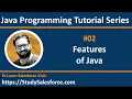 02 Java Features - Learn Java Programming Language Tutorials by Sanjay Gupta
