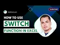 How to use SWITCH Function in Excel