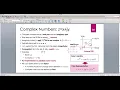 Java for Scientific Computing Complex numbers