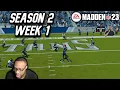 Run Commit Pick Madden 23 Franchise Mode Episode 14