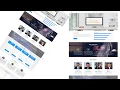 complete responsive website using html and css with bootstrap4 part-2