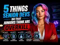 5 Things Senior Devs Do That Juniors Think Are Overkill