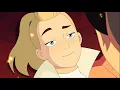 Adora flirts with Catra She-Ra did you just jump into fire for me