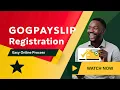How to Register your GoGPayslip EPayslip Account Complete Registration Process