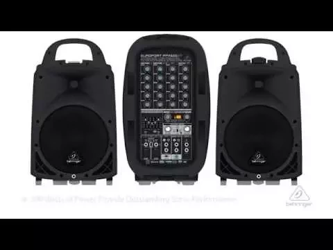 Download MP3 EUROPORT PPA500BT Portable PA System